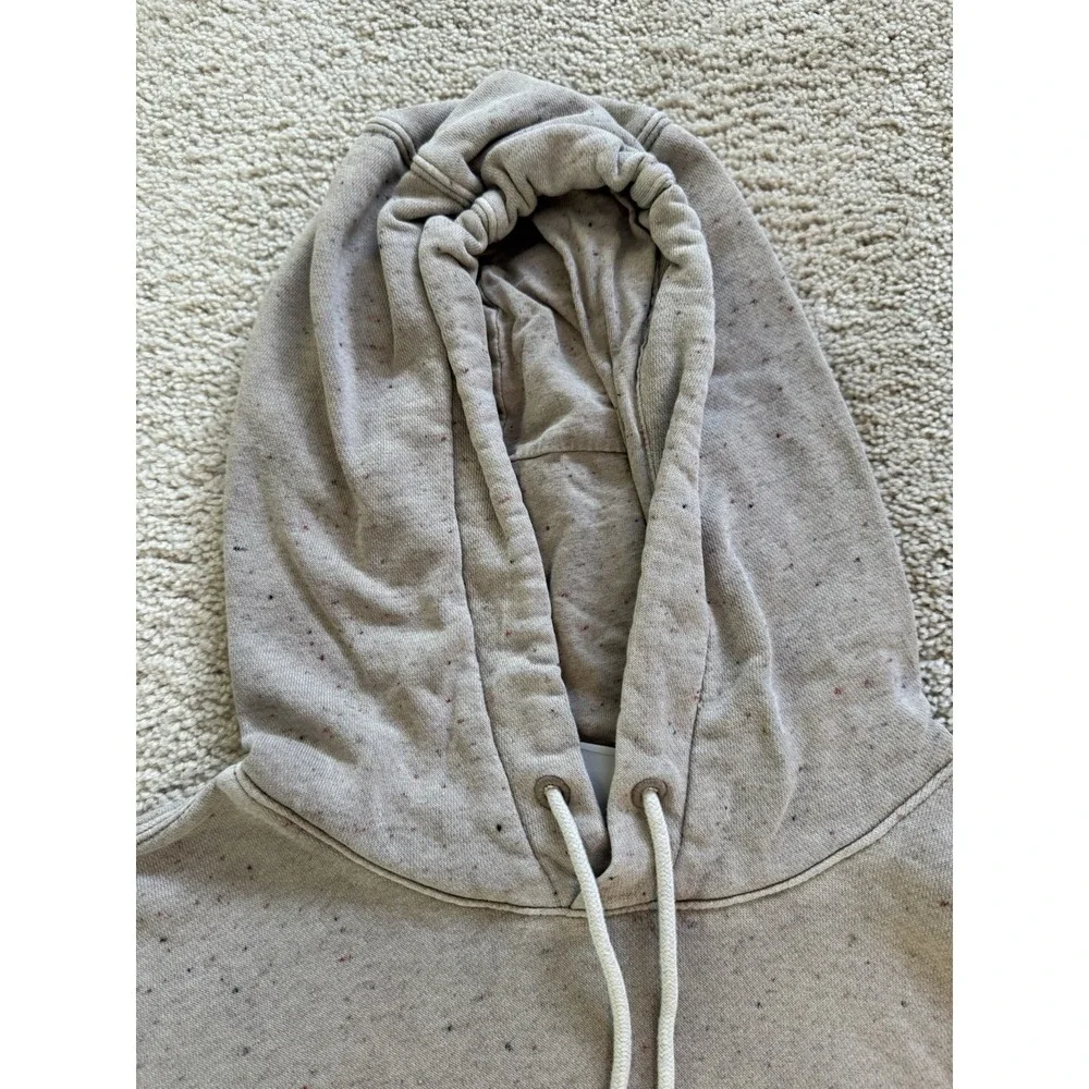 Nike Brown Speckled Hooded Pullover Sweatshirt Size‎ Medium Sustainable